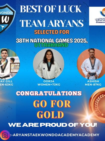 Wishing our selected athletes the best of luck for the 38th National Games in Uttarakhand. We are proud of you.