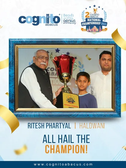 Highlighting Ritesh Phartyal from Haldwani, the Junior National Champion from 2023. My history of successful championships demonstrates long-term brand stability and a consistent platform for excellence.
