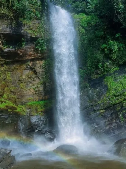 The beautiful Didupe Falls, also known as Kadamagundi falls, is a reward after a scenic trek through the forests of Chikmagalur.