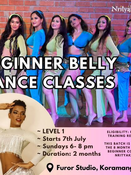 Our beginner belly dance classes are open for registration in Koramangala. This is the perfect opportunity for anyone with no prior dance experience.