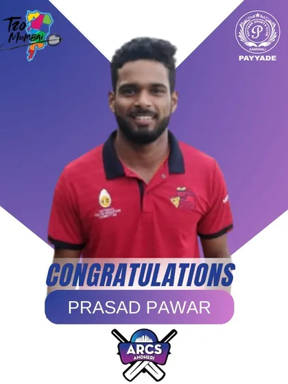 We extend our congratulations to Prasad Pawar for being chosen by ARCS Andheri in the T20 Mumbai League. His skills as a batsman will be a great asset to his new team.