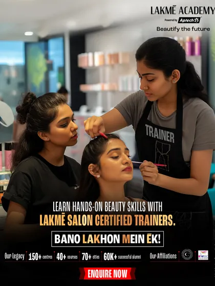 The quality of your training depends on the quality of your trainers. At my academy, you learn directly from Lakmē Salon certified professionals who bring years of real-world industry experience into every single class.