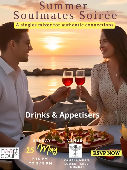 Good food and drinks are essential for a great social event. I ensure my guests enjoy complimentary drinks and unlimited appetizers while they connect.