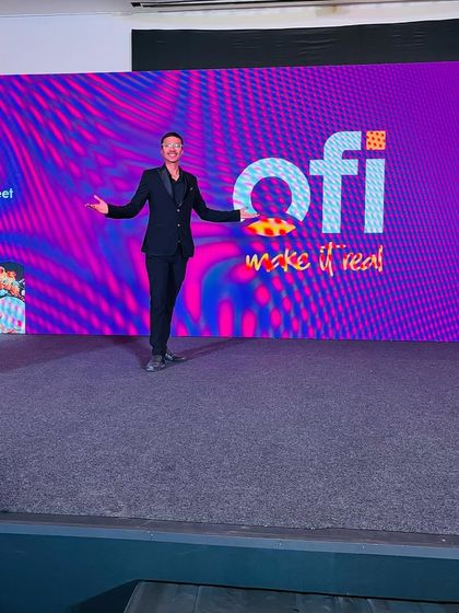 On stage at the OFI India Country Meet 2024. The stage is where my art comes to life, and I'm grateful for every opportunity to perform.