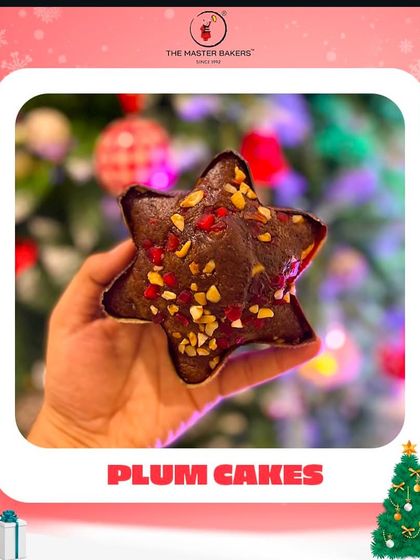 Our star-shaped Christmas plum cake is baked to perfection to celebrate the magic of the season. Each bite is filled with rich, festive flavors that will fill your home with holiday cheer.