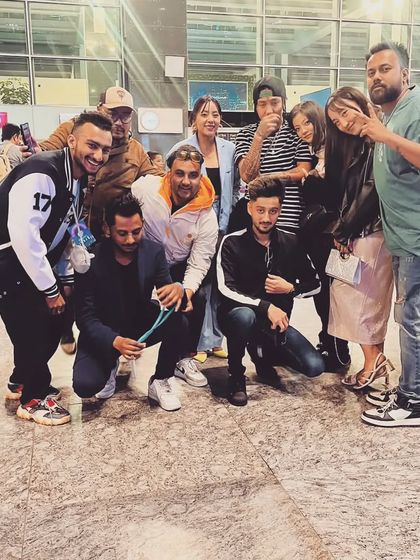 The travel squad. My work takes me to different cities, and I'm grateful for the team that travels with me.