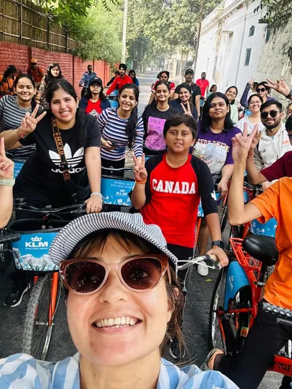 Come for the ride, stay for the friendships. This picture says it all. Our tours are about connecting people from all walks of life, sharing laughs, and creating a community of explorers. This is the vibe of our tribe.