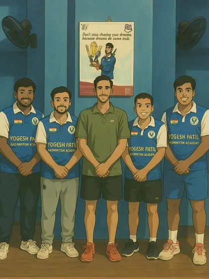 A fun, Ghibli-style anime rendition of our coaching squad. We believe in having a strong, supportive team spirit.