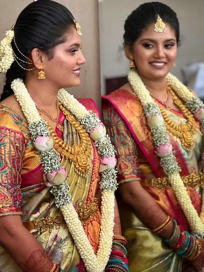 Himabindu - Bridal Makeup Classic South Indian Muhurtham Looks photo 57
