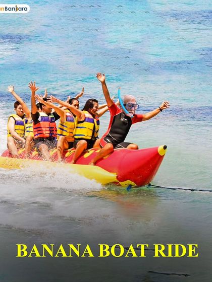 Imagine the fun! PM Modi enjoying a thrilling banana boat ride with fellow adventurers.