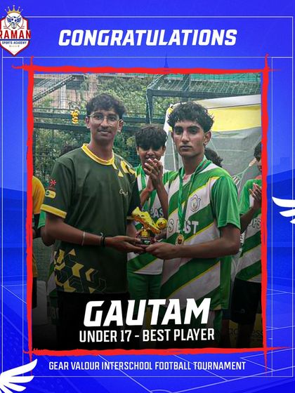 Raman Sports Academy - Youth Football Academy Recognizing Talent: Player Awards & Stats photo 5