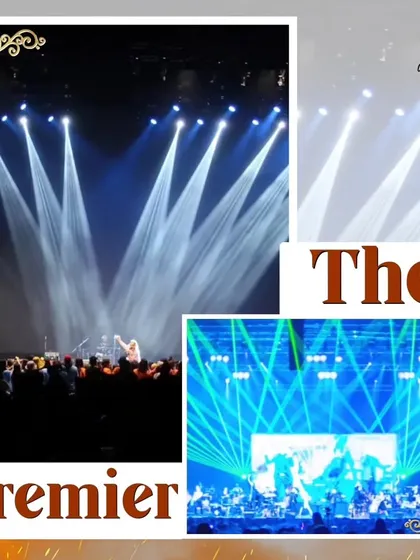 The spectacular lighting setup for a concert at Terraform. Our production support ensures that every performance has the world-class acoustics and visual effects it deserves.