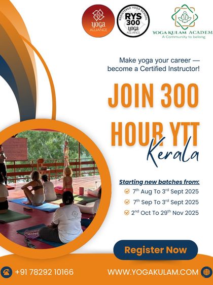 YogaKulam - Yoga & Ayurveda Wellness Retreats Yoga Teacher Training: Advanced Courses (300 & 500-Hour) photo 10