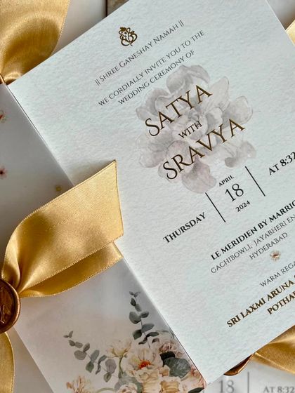 Ivory Tales - Bespoke Invitation Design Elegant Card & Vellum Invitations photo 17