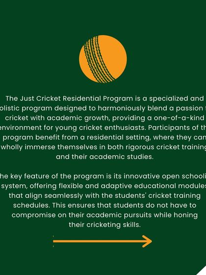 Just Cricket Academy - Residential Cricket Academy Program Holistic Development: Beyond the Crease photo 14
