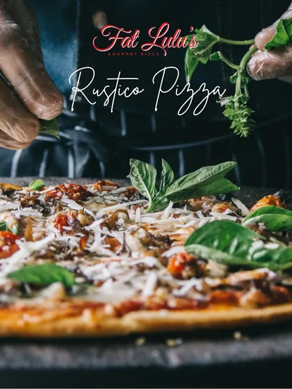 My Rustico Pizza is a true work of art. I carefully place each topping, from mushrooms to fresh basil, to create a rustic and flavorful pie.