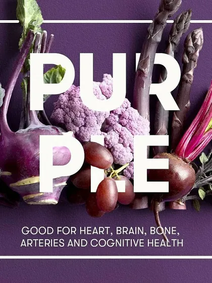 Purple foods like beetroot and grapes are excellent for your heart, brain, bones, and cognitive health.