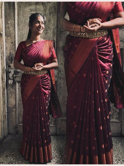 South Indian Bridal Drapes photo 14