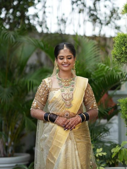 Anthariya by Nidhi Gowda - Custom Bridal & Occasion Wear Grand Bridal Sarees & Muhurtham Wear photo 50