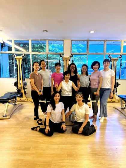 A brilliant Gyrotonics Foundation course in Kuala Lumpur ended with this group of lovely people. It was wonderful to meet and work with fellow instructors from around the world.