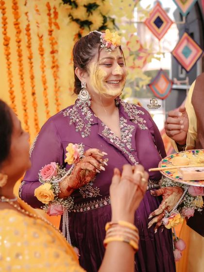 Vibrant Haldi & Mehendi Moments photo 44