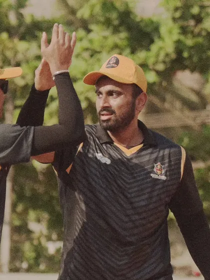 A great moment on the cricket field. Staying active through sports is one of my favorite ways to do cardio.