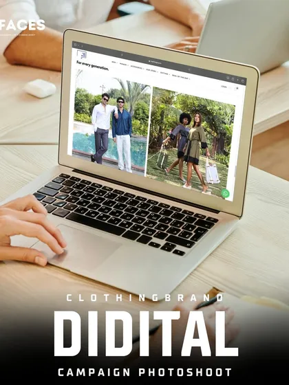 A screenshot of an e-commerce site showing our photography used for a "For Every Promotion" section, demonstrating the commercial applicability of our work.