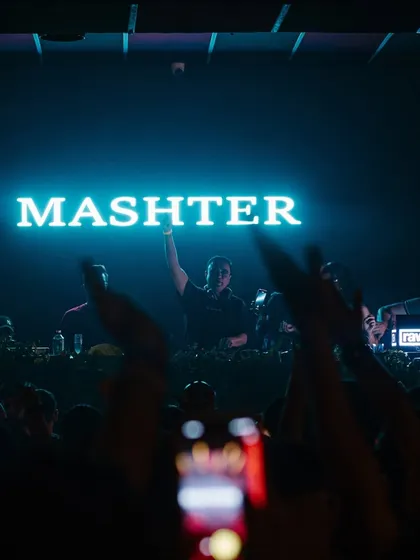 Another iconic shot with my name in lights. The feeling of commanding a room this size is indescribable.