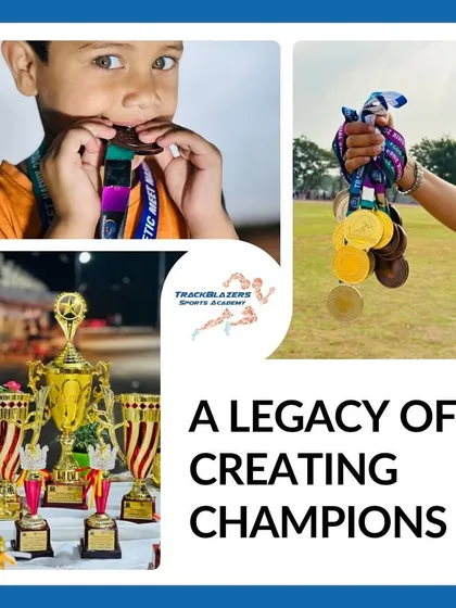 This is what we strive for: a legacy of creating champions. From a young athlete's first medal to a collection of trophies representing years of hard work, we celebrate every achievement on the path to greatness.