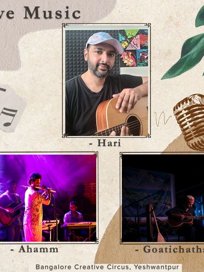 The Foodie Edition market featured incredible live music from local artists like Hari, Ahamm, and Goatichathan, creating the perfect soundtrack for a day of culinary exploration.
