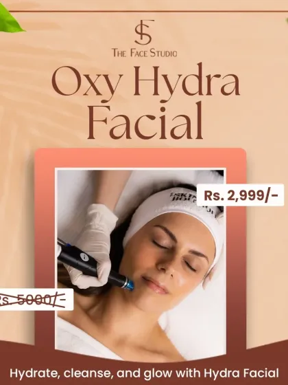 Hydrate, cleanse, and glow with this monsoon offer on the Oxy Hydra Facial. This treatment is perfect for combating the effects of humidity on the skin.