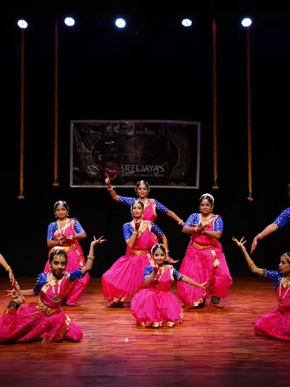A vibrant performance by our students, their colourful costumes and energetic movements filling the stage with life during our annual show.