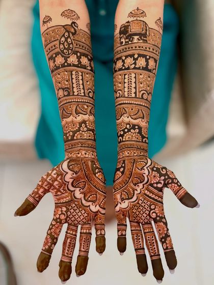 Mitali - Mehendi for Special Occasions Exquisite Bridal Mehendi photo 34