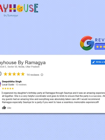 Another wonderful 5-star Google review, highlighting the helpful coordinator and how everything was taken care of for a seamless experience.