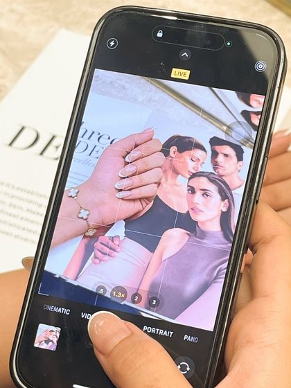 Capturing the final look of a beautiful French tip manicure. This classic design is a favorite for its clean and elegant appearance, making it a perfect gift for a loved one or a treat for yourself.