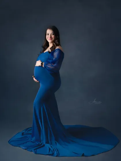 Abhinandan Photography - Maternity Photography Elegant Gown Portraits photo 34