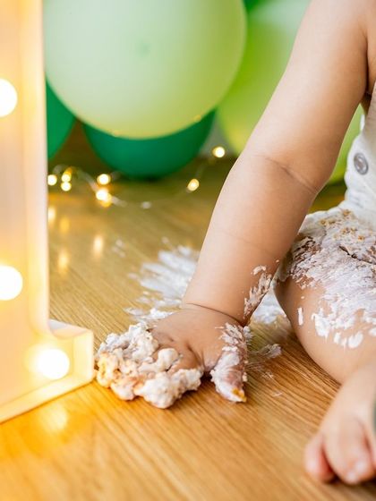 Cuddles & Giggles Photography - Newborn & Baby Photography Let's Make a Mess: Cake Smash Fun photo 30