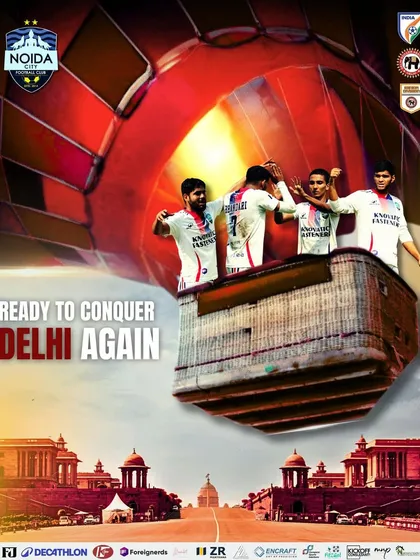 We are coming for it all. This image symbolizes our journey and our ambition to rise above the competition and conquer Delhi once more.