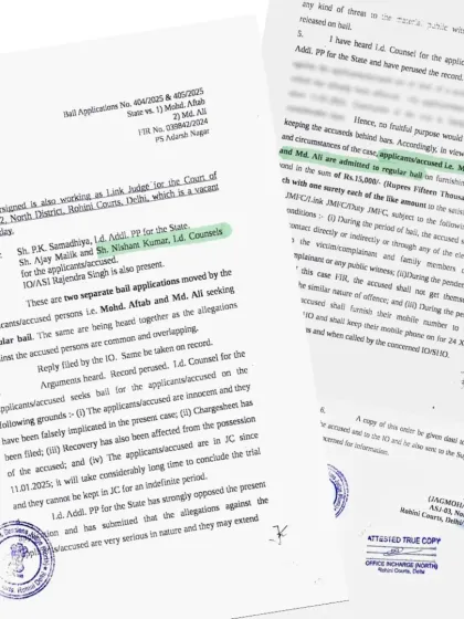 Another bail granted, another victory for the team. This is the result of relentless effort and a deep understanding of criminal law procedure.