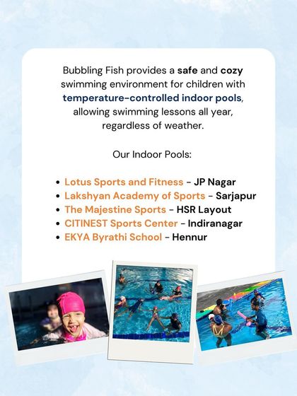 The Bubbling Fish - Swimming Lessons for Infants & Toddlers Our Classes & Locations photo 19