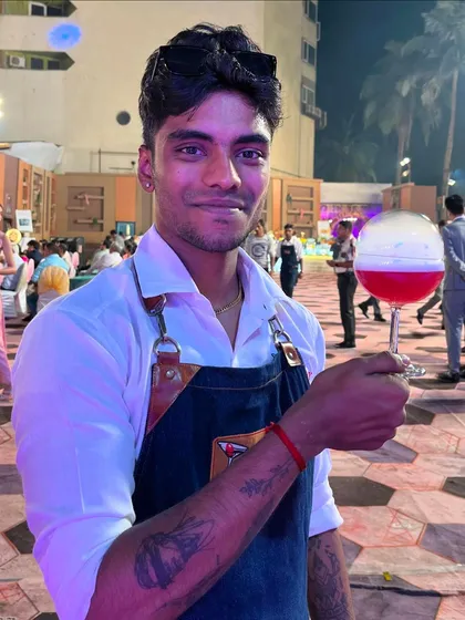 Introducing our signature 'Bubble Pop' cocktail. A feast for the eyes and the palate, this drink comes with an edible, smoke-filled bubble that pops to release a fragrant aroma, adding a touch of theatre to your glass.