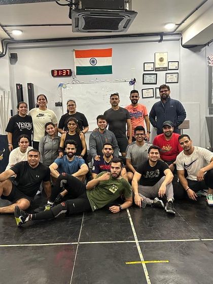 The crew after a tough Saturday Community WOD. Sweaty, tired, but all smiles. This is our favourite way to kick off the weekend.