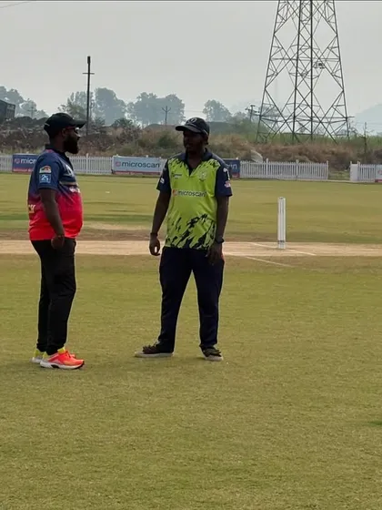 Two coaches having a chat on the ground during the N.J. Trophy tour. It's a great opportunity to connect with other academies.