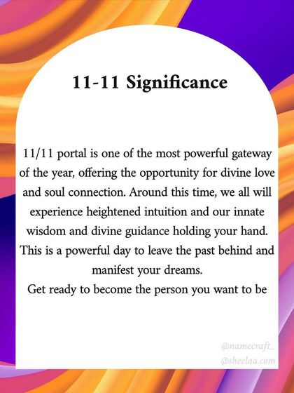 The 11-11 portal is a powerful gateway for manifestation and spiritual connection. I explain the significance of this date in numerology, which offers a unique opportunity to heighten your intuition, leave the past behind, and manifest the life you desire.