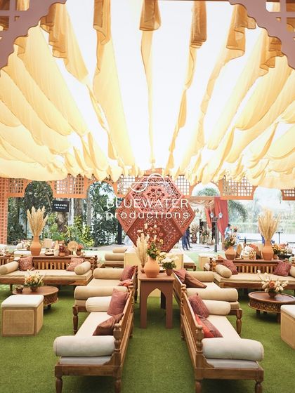 Sneha & Shahil - Wedding Decor and Production Vibrant Haldi & Mehendi Celebrations photo 21