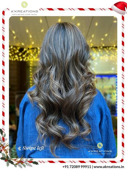 A masterclass in highlighting. We used a variety of shades to build dimension and create a luxurious, multi-faceted color that glows from within.