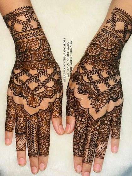 Azra Mehendi - Mehendi Artistry Party & Guest Mehendi photo 48