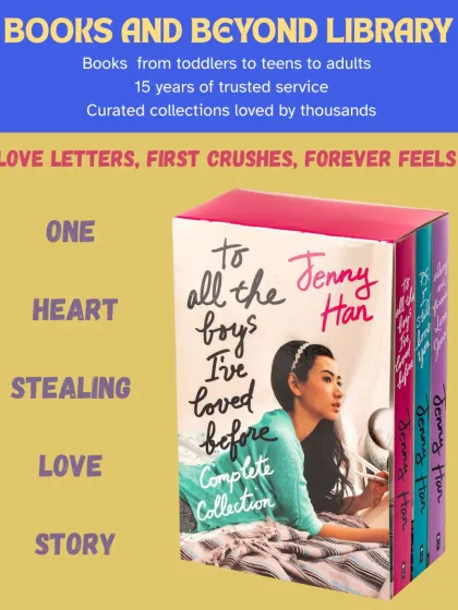 Fall in love with Lara Jean and her heart-stealing story in the "To All the Boys I've Loved Before" trilogy. This sweet, funny, and heartwarming series is the ultimate teen romance about first crushes, family, and finding yourself.