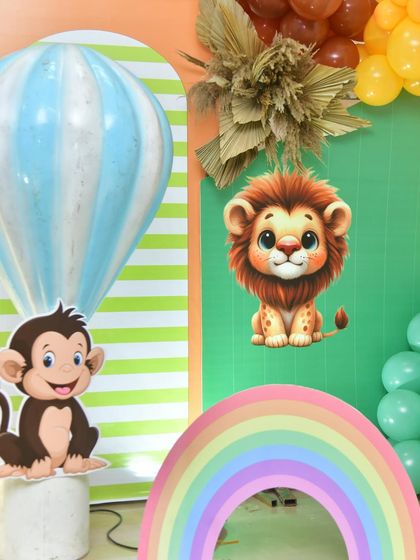 Satweek - Themed Birthday Party Decoration Wild Adventures: Jungle & Animal Safaris photo 39