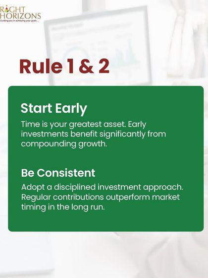 We outline the golden rules of smart, long-term investing. Key principles include starting early, staying consistent, diversifying wisely, maintaining a long-term perspective, and reinvesting earnings to harness the power of compounding.
